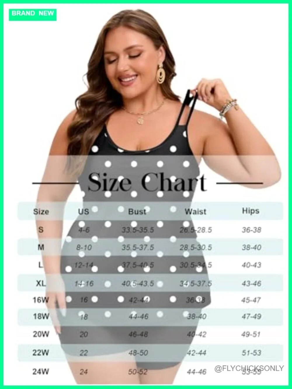 Women's Tankini Swimsuits 2 Piece Tummy Control UPF 30 Quick Dry Adjustable
